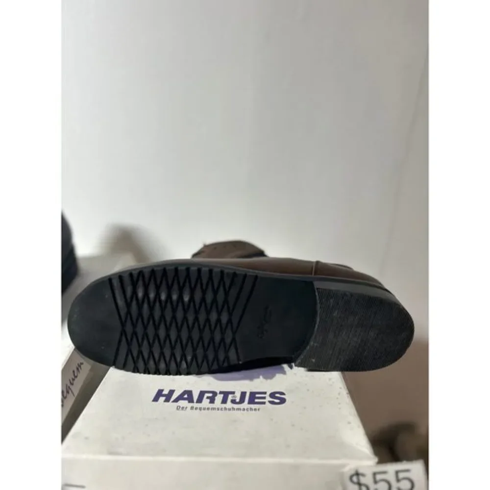 Vintage Hartjes Men's Terracotte Brown Leather Derby 15163‎ - Picture 4 of 4